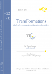 TransFormations, n°22, vol. 1 - juillet 2021 - (Se) TransFormer par le travail 