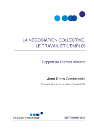 La négociation collective, le travail et l'emploi