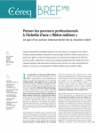 Céreq bref, n°390 - mai 2020 - Penser les parcours professionnels  à l'échelle d'une « filière-métiers »