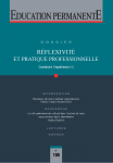 Réflexivité et pratique professionnelle (Construire l'expérience 1)