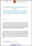 La réforme de la formation professionnelle est « En marche »