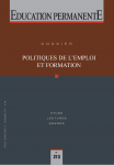 Education permanente, n°213 - décembre 2017 - Politiques de l'emploi et formation  (dossier)