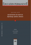 Questions en revue : apprentissage, expérience, alternance