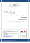 Mesure et analyse des discriminations d’accès à l’apprentissage