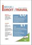 Droit des relations professionnelles