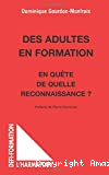 Des adultes en formation