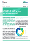 DARES analyses, n°64 - novembre 2021 - Quels sont les métiers qui emploient le plus de jeunes à la sortie de leurs études ?