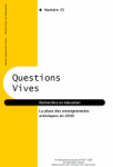 Questions vives, recherches en éducation, n°35 - avril 2022 - La place des enseignements artistiques en 2030 