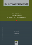 Education permanente, n°232 - septembre 2022 - La formation aux marges de l'emploi