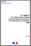 Le rapport de l'Observatoire national sur la formation, la recherche et l'innovation sur le handicap 2009