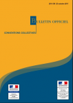 Bulletin officiel des conventions collectives