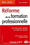 Réforme de la formation professionnelle