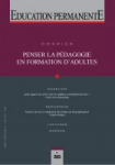 Penser la pédagogie en formation d'adultes