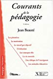Courants de la pédagogie