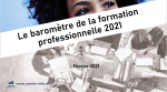 Le baromètre de la formation et de l’emploi 2021