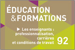 Education & formations, n°92 - décembre 2016 - Les enseignants : professionnalisation, carrières et conditions de travail