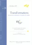 Les transformations des métiers. Que peut la formation ? vignette