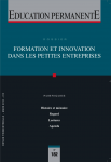 Formation et innovation dans les petites entreprises