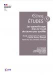 Céreq études, n° 43 - avril 2023 - Les apprentissages dans le travail des jeunes peu qualifiés : étude comparative Argentine, France, Maroc, Sénégal ; Restitution des entretiens (France)