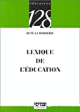 Lexique de l'éducation