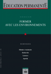 former dans l'environnement