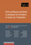 Education permanente, hors-série CNEFP - juin 2017 - Entre politiques paritaires et pratiques de formation : le temps de l'évaluation