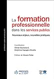 La formation professionnelle dans les services publics