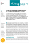 Céreq bref, n°408 - juin 2021 - Le rôle des compétences transversales dans les trajectoires des diplômés du supérieur