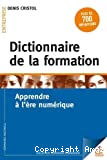 Dictionnaire de la formation