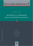 Modularisation et metier de conseiller en formation