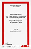 Développement des territoires, politiques de l'emploi et formation