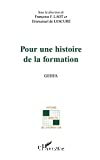 Pour une histoire de la formation