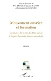 Mouvement ouvrier et formation