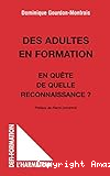 Des adultes en formation