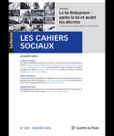 Les cahiers sociaux, n°293 - février 2017