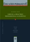 Faire de la didactique professionnelle aujourd’hui vignette