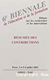 6ème biennale de l'éducation et de la formation
