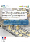 La VAE, levier des ressources humaines pour accompagner les évolutions des emplois et des compétences dans les industries agroalimentaires ? Réflexion sur l’analyse de la place de la VAE dans les politiques RH pour les métiers de la production et de la maintenance dans le cadre de la sécurisation des parcours