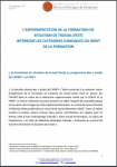 L'expérimentation de la Fest interroge les catégories juridiques du droit de la formation