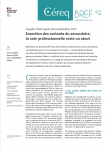 Céreq bref, n°433 - janvier 2023 - Insertion des sortants du secondaire,  la voie professionnelle reste un atout