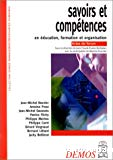 Savoirs et compétences en éducation, formation et organisation