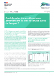 DARES analyses, n°41 - août 2022 - Quels liens les jeunes décrocheurs entretiennent-ils avec le Service public de l’emploi ?