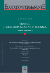 Travail et développement professionnel, construire l'expérience (2)