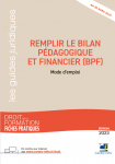 Remplir le bilan pédagogique et financier (BPF) vignette