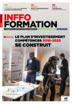 Inffo formation, n°932 - 15-30 novembre 2017 - Le plan d'investissement compétences 2018-2022 se construit (à la une)