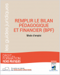Remplir le bilan pédagogique et financier (BPF)