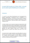 Le projet d'ANI formation du 22 février 2018 vignette