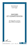 Savoirs et compétences