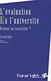 L'évaluation à l'université