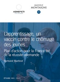L’apprentissage, vaccin contre le chômage des jeunes